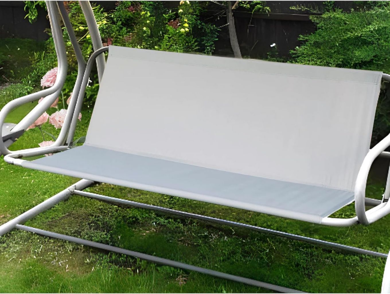 kit per pergola tessuto coprisedile dondolo al design moderno e funzionale